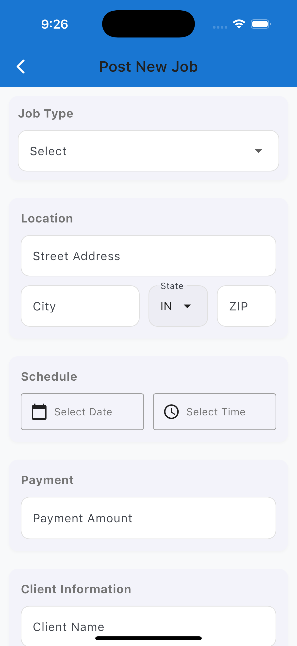 ShowingPartner app screenshot